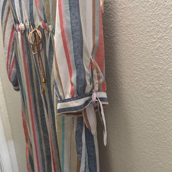 Blush Multicolor Striped Dress - Picture 4 of 4